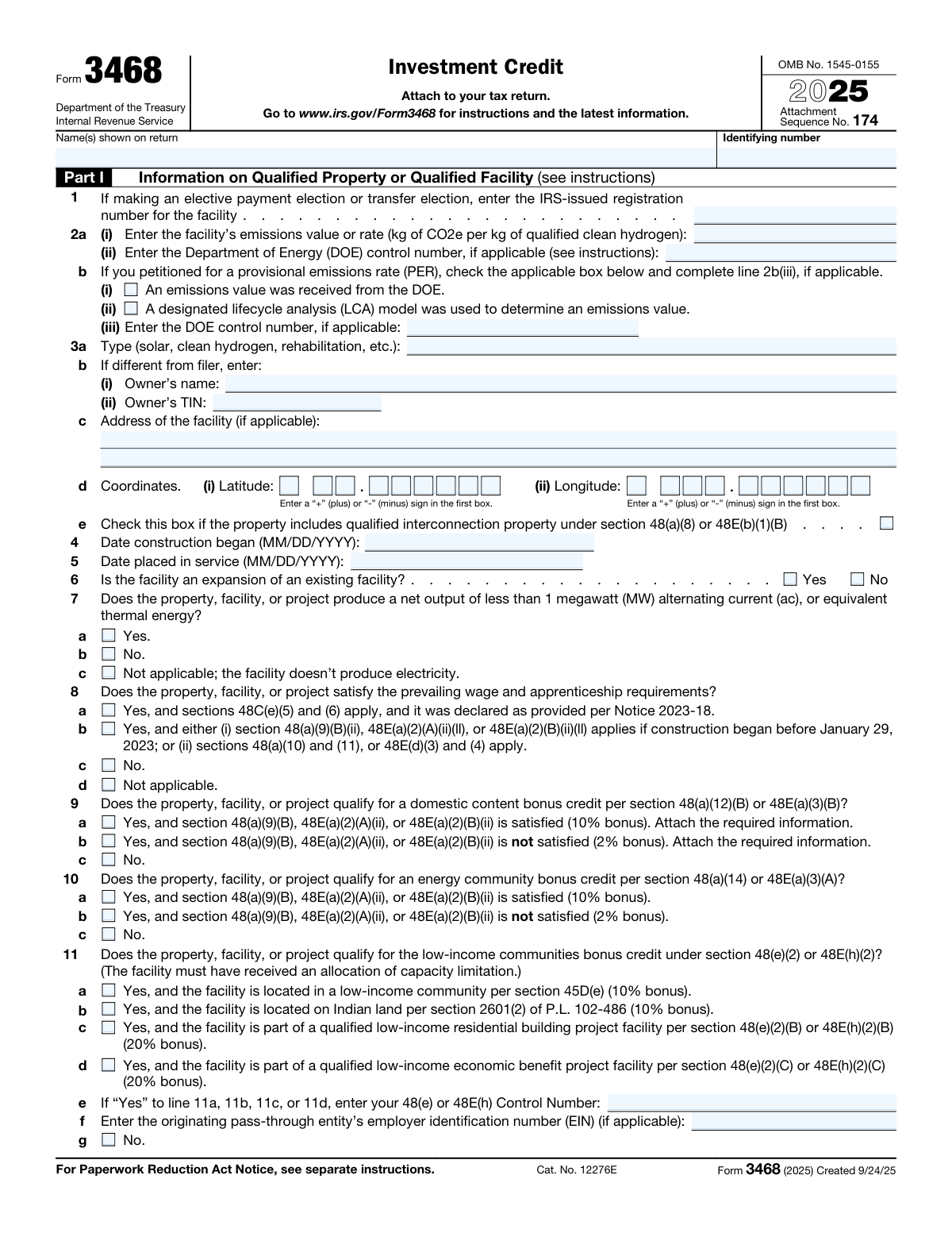 Form 3468, page 1