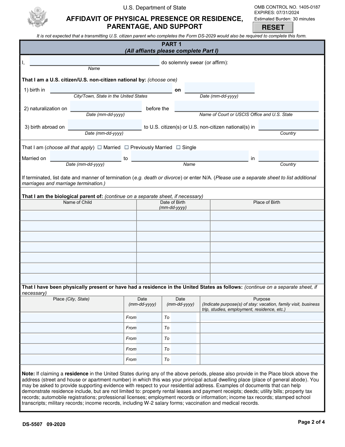 DS-5507, page 1